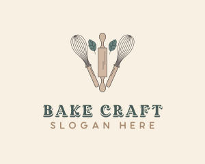 Whisk Baker Confectionery logo design