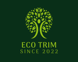 Meditation Eco Park Wellness logo design