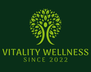 Meditation Eco Park Wellness logo design