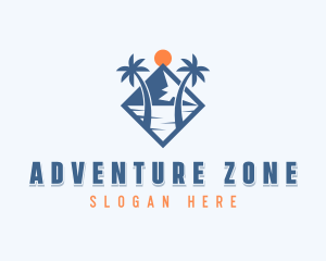 Island Travel Adventure logo design