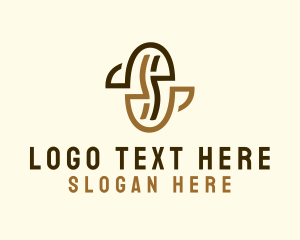 Oval - Letter S Beverage logo design