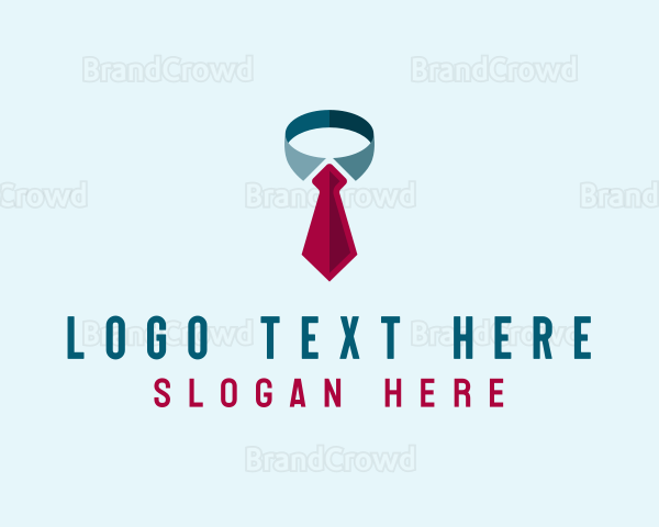 Professional Businessman Tie Logo