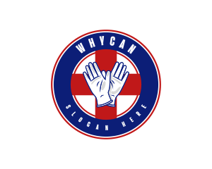 Medical Glove Surgeon Logo