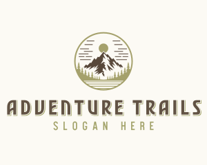 Mountain Peak Trekking  logo design