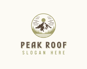 Mountain Peak Trekking  logo design