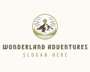 Mountain Peak Trekking  logo design