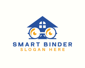 Smart House Eyeglasses logo design