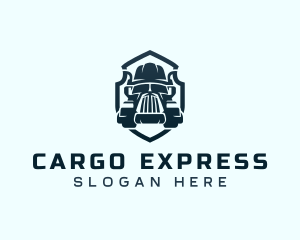 Freight Cargo Truck logo design