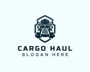 Freight Cargo Truck logo design