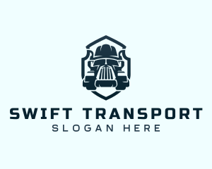 Freight Cargo Truck logo design