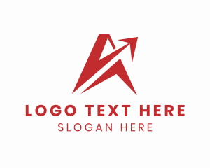 Import - Logistics Arrow Courier logo design