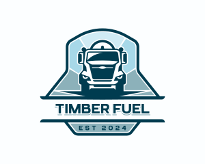 Fuel Truck Vehicle logo design