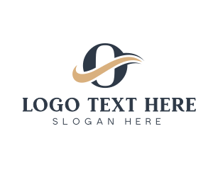 Investor - Swoosh Letter O Brand logo design