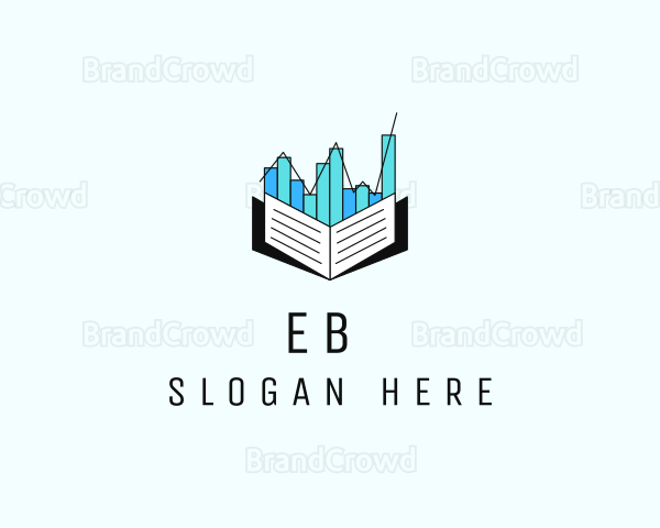 Stocks Market Book Logo