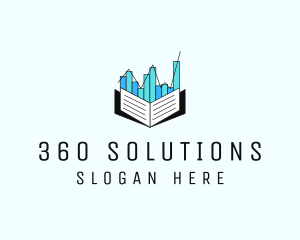 Stocks Market Book  logo design