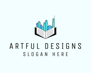 Stocks Market Book  logo design