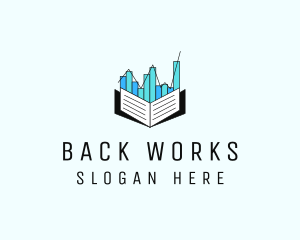 Stocks Market Book  logo design