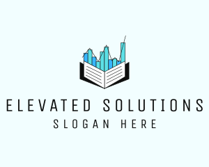 Stocks Market Book  logo design