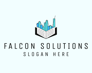 Stocks Market Book  logo design