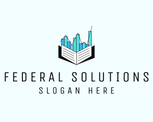 Stocks Market Book  logo design