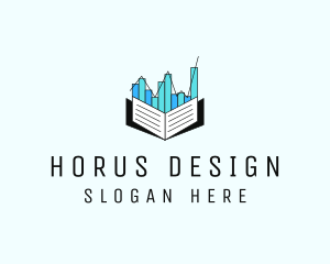 Stocks Market Book  logo design