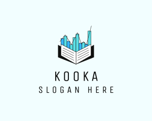 Stocks Market Book  logo design