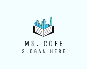 Stocks Market Book  logo design