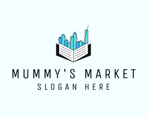 Stocks Market Book  logo design