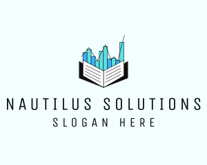 Stocks Market Book  logo design