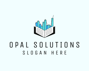 Stocks Market Book  logo design