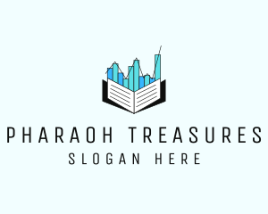 Stocks Market Book  logo design