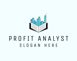 Stocks Market Book  logo design