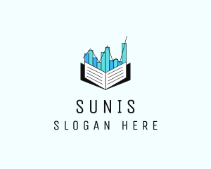 Stocks Market Book  logo design