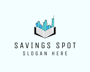 Stocks Market Book  logo design