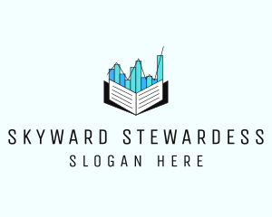 Stocks Market Book  logo design