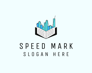 Stocks Market Book  logo design