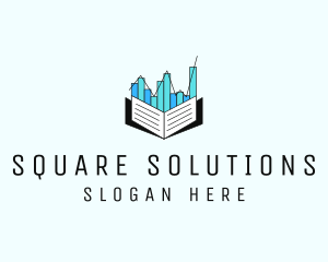 Stocks Market Book  logo design