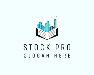 Stock - Stocks Market Book logo design