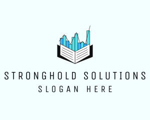 Stocks Market Book  logo design