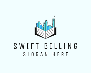 Stocks Market Book  logo design