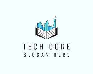 Stocks Market Book  logo design