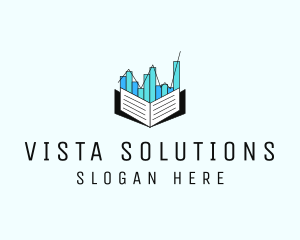 Stocks Market Book  logo design