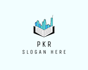 Stocks Market Book  logo design