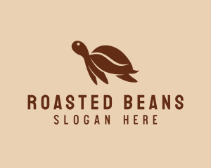 Roasted - Turtle Coffee Cafe logo design