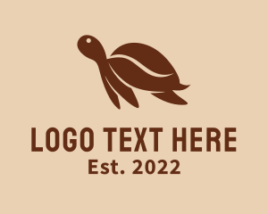 Roasted - Turtle Coffee Shop logo design