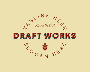 Draft - Draft Beer Brand logo design