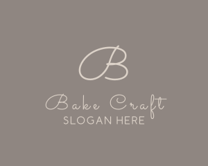 Beauty Cursive Boutique logo design