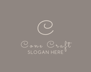 Beauty Cursive Boutique logo design