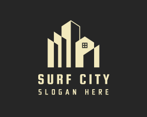 City Building Skyline logo design