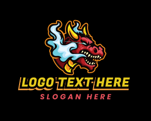 Legend - Dragon Smoke Gaming logo design